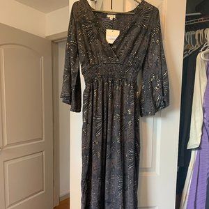 Paani Black Long Dress